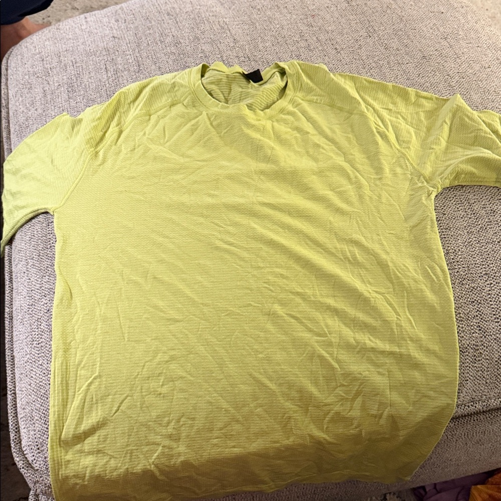 lululemon athletica Vibrant Yellow Tee
